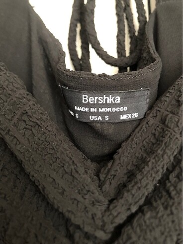 s Beden siyah Renk Bershka Elbise