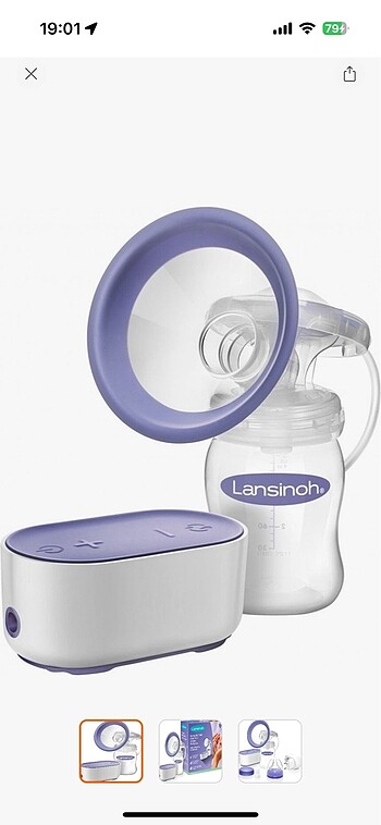 Lansinoh göğüs pompası