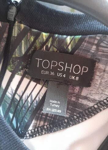 TOPSHOP Kadın Elbise  - Görsel 3