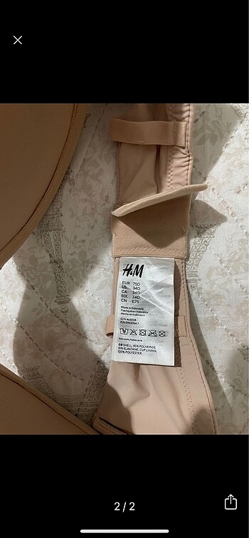 H&M H&M strapless sütyen