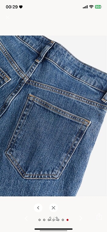 H&M H&M wide high jean