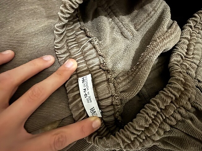 13-14 Yaş Beden ZARA PANTOLON