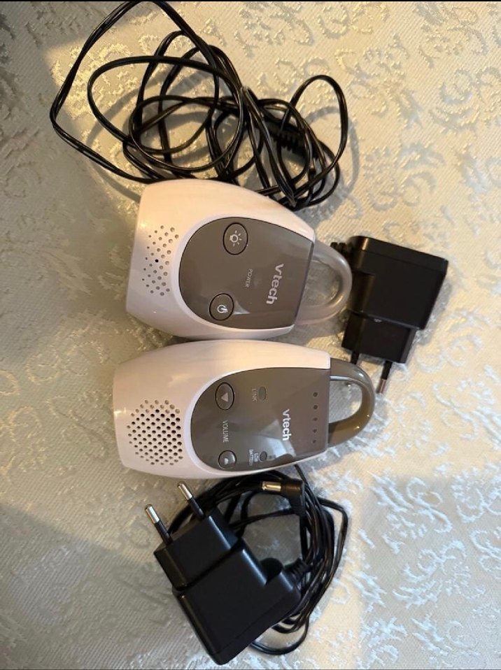 VTech Bebek Monitörü Beyaz Gri - Görsel 2