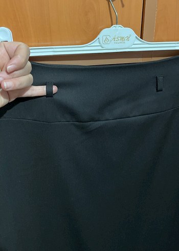 Modailgi Kadın Siyah Uzun Kalem Etek
