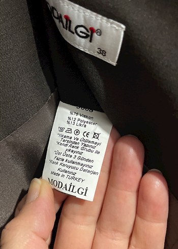 38 Beden siyah Renk Kadın Siyah Uzun Kalem Etek