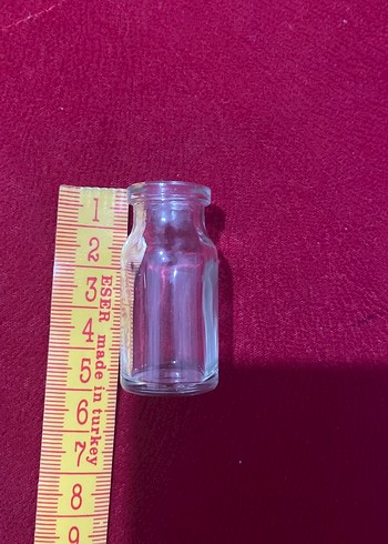 Küçük Şeffaf Cam Bebek Şişesi - Görsel 2