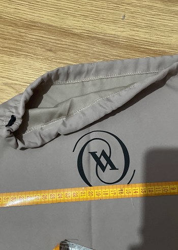 Gri Baskılı bez çanta - Görsel 5