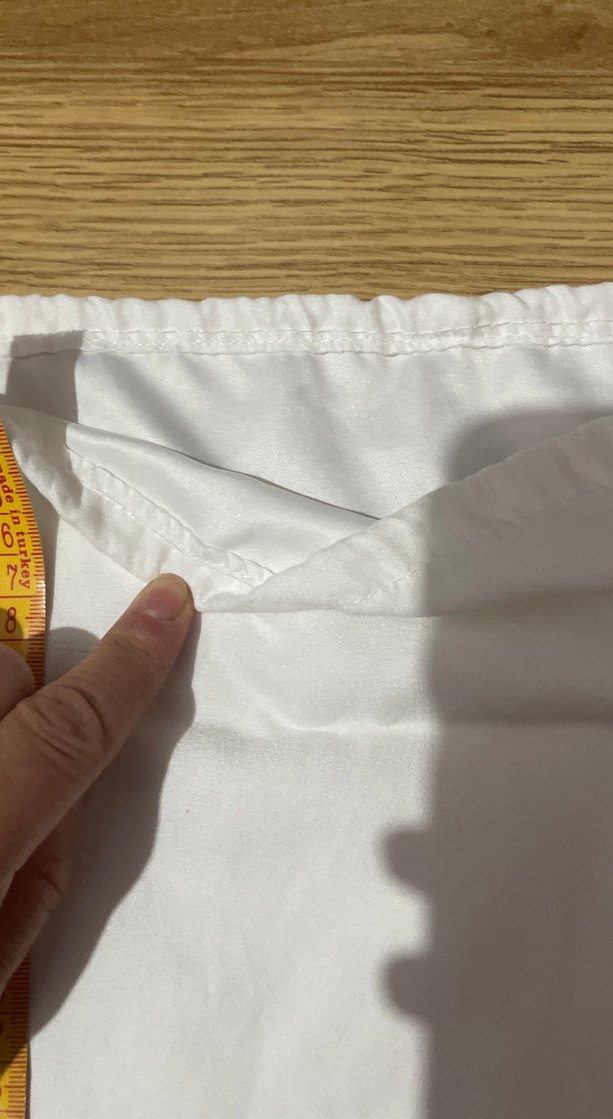 Beyaz Prada Baskılı bez çanta - Görsel 4