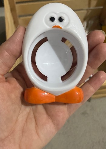 Renkli Penguen Tasarımlı yumurta beyazı ayırıcı