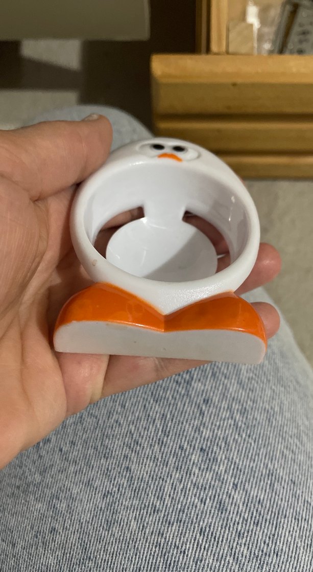 Renkli Penguen Tasarımlı yumurta beyazı ayırıcı - Görsel 3
