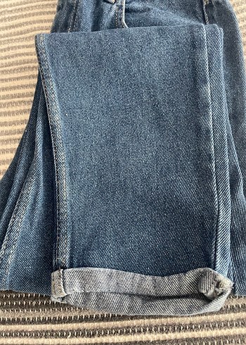 Kadın Mavi Denim Regular Fit Jean - Görsel 2