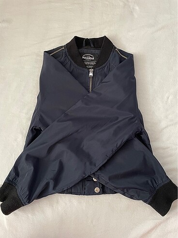 s Beden Pull and bear lacivert ceket