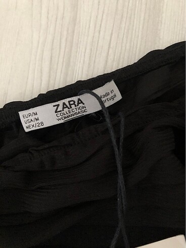 m Beden siyah Renk Zara bluz