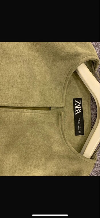 Zara süet ceket - Görsel 6