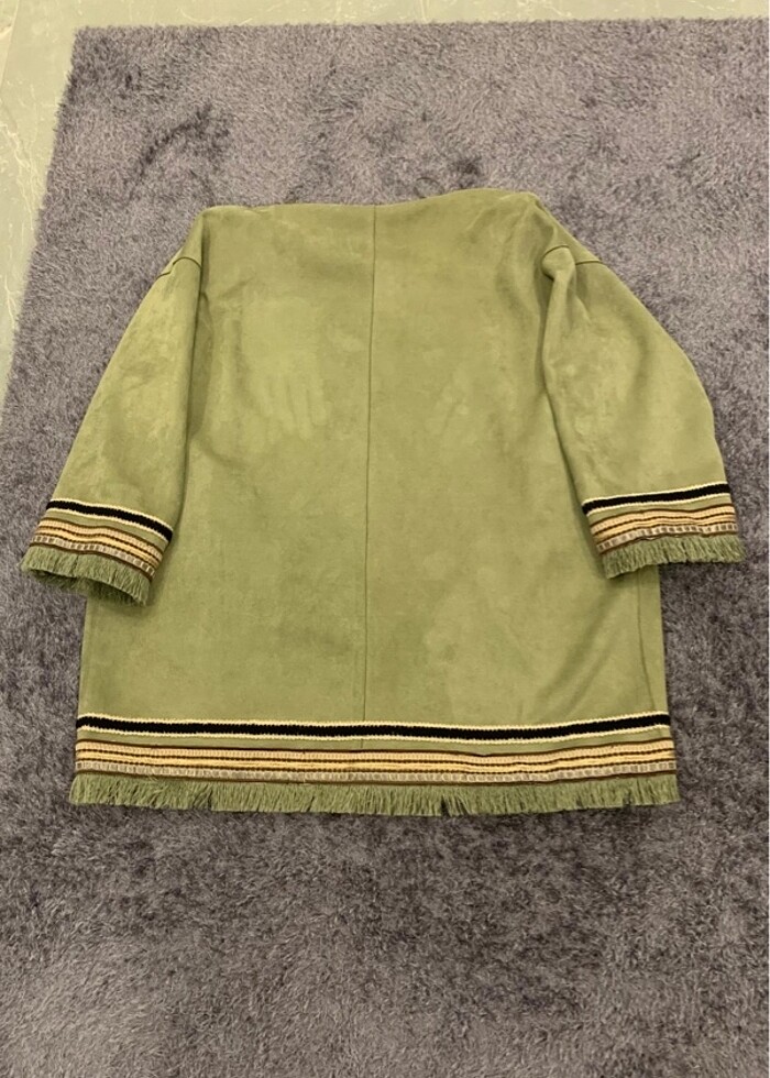 Zara süet ceket - Görsel 2