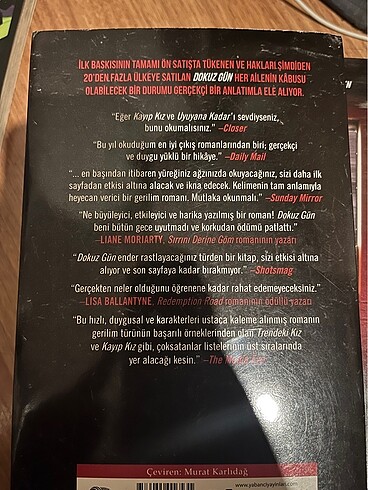  Dokuz Gün - Gilly Macmillan