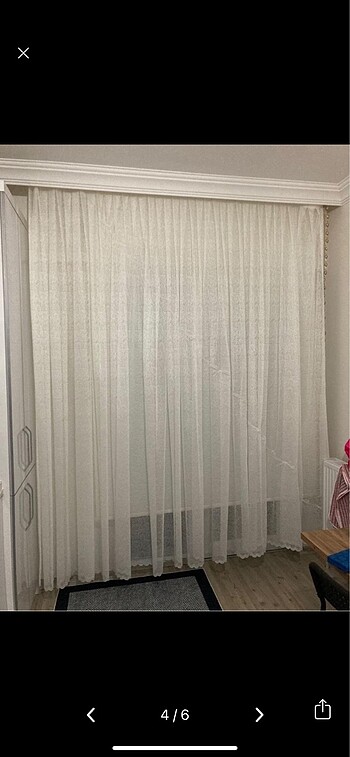  Beden Mutfak perdesi