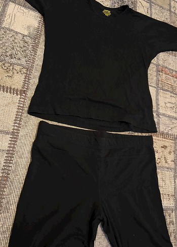 Siyah Erkek Kısa Kollu Pijama Takımı - Görsel 4