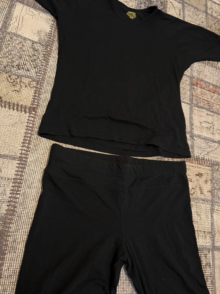 Siyah Erkek Kısa Kollu Pijama Takımı - Görsel 4