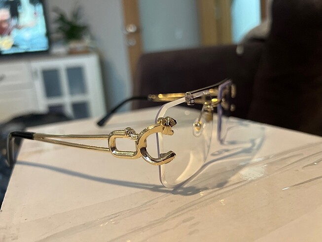 Cartier Şeffaf Gözlük