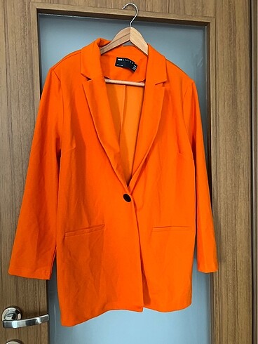 xl Beden turuncu Renk Çeket Pantolon Takım
