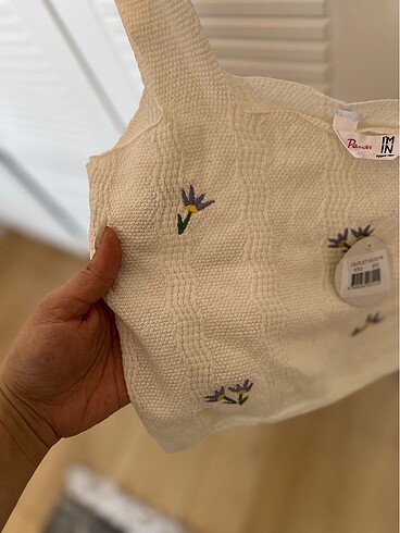 l Beden PENTİ BOHEM CROP BLUZ