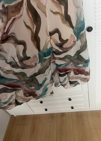 Uzun Bağlamalı Bohem Elbise - Görsel 4