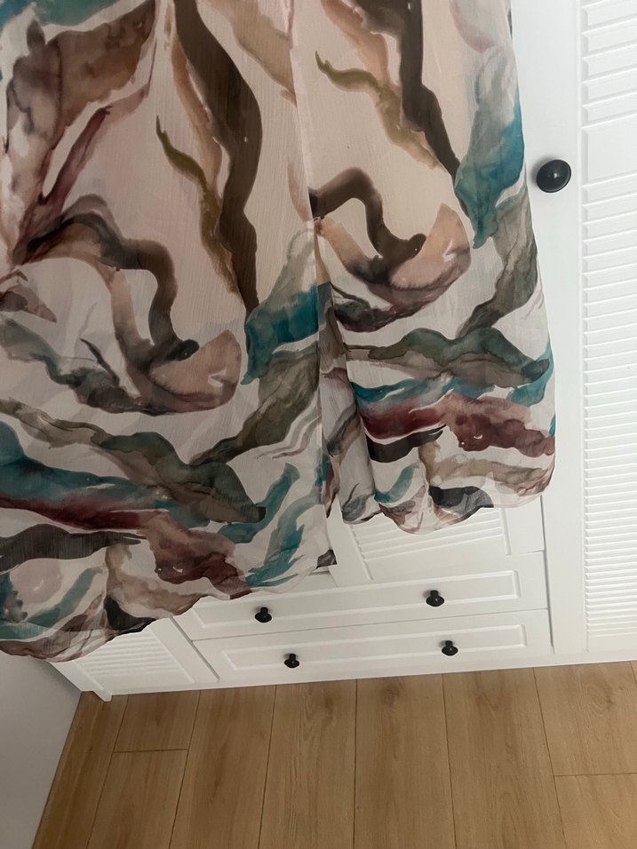 Uzun Bağlamalı Bohem Elbise - Görsel 4