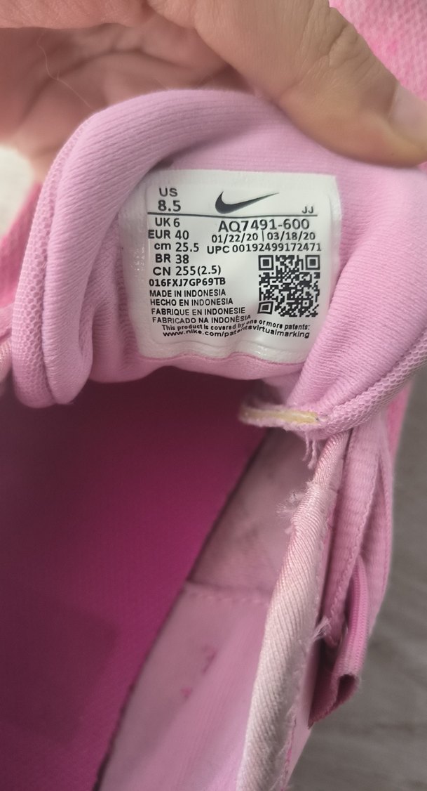 Pembe Nike Kadın Spor Ayakkabı - Görsel 3