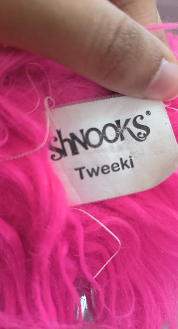 Renkli Pembe Peluş Oyuncak shnooks - Görsel 2