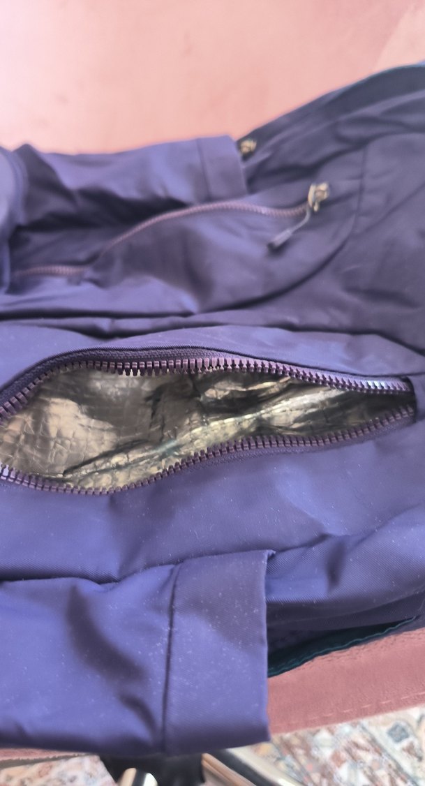 Mor Nike Fermuarlı Kadın Sırt Çantası - Görsel 3