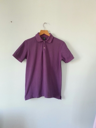 mor lacoste bluz orjinal benetton