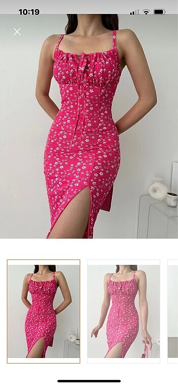 Trendyol & Milla PEMBE ELBİSE