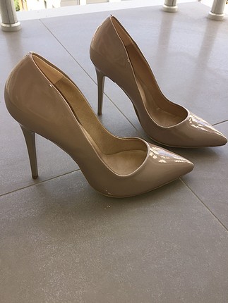 37 Beden ten rengi Renk Topshop Rugan Stiletto