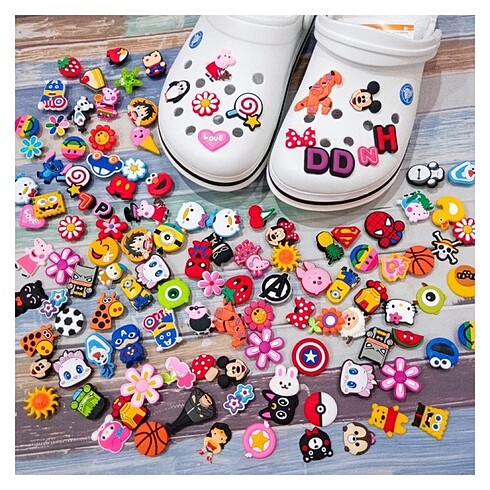 diğer Beden çeşitli Renk Crocs Terlik Süsü/Jibbitz