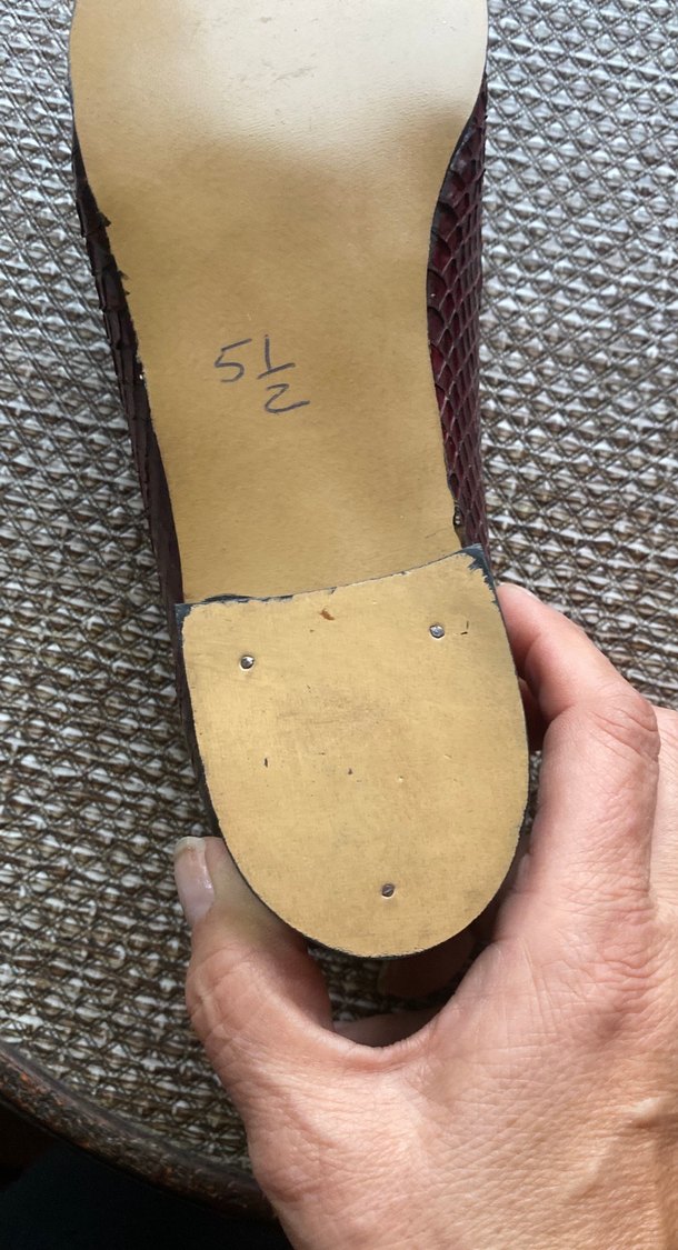 Bordo Yılan Desenli Kadın Dolgu Topuk Espadril - Görsel 3