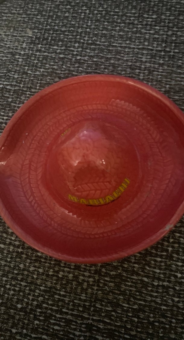 Kırmızı Seramik meyve sıkacagı - Görsel 2