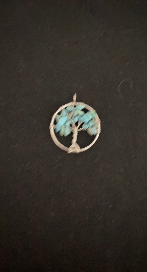 Turkuaz Boncuklu Bohem Midi Kolye - Görsel 2