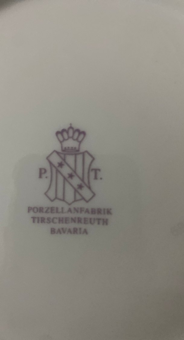 Çiçek Desenli Beyaz Porselen Tabak - Görsel 3