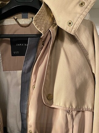 Zara Çift kumaşlı Trençkot