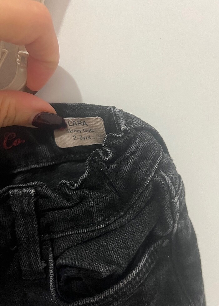 Siyah jean - Görsel 2