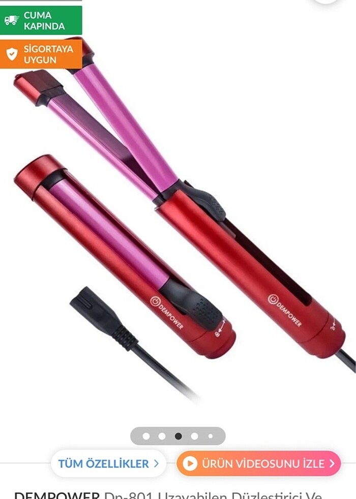 Saç maşası - Görsel 3