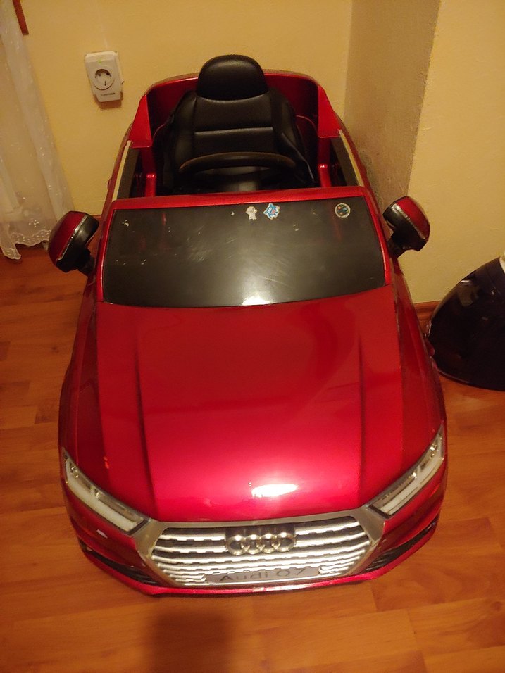 Kırmızı Çocuk akülü  Araba.ankara - Görsel 2