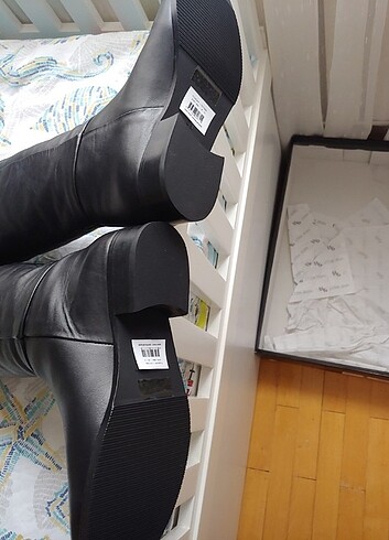 nıne west 0 deri çizme - Görsel 4