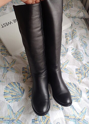nıne west 0 deri çizme - Görsel 5