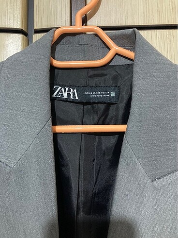 xs Beden Zara Kruvaze Oversize Blazer Ceket