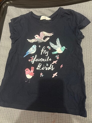 H&M kız çocuk tişört 7 yaş