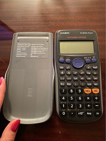 Multifonksiyonel casio hesap makinesi