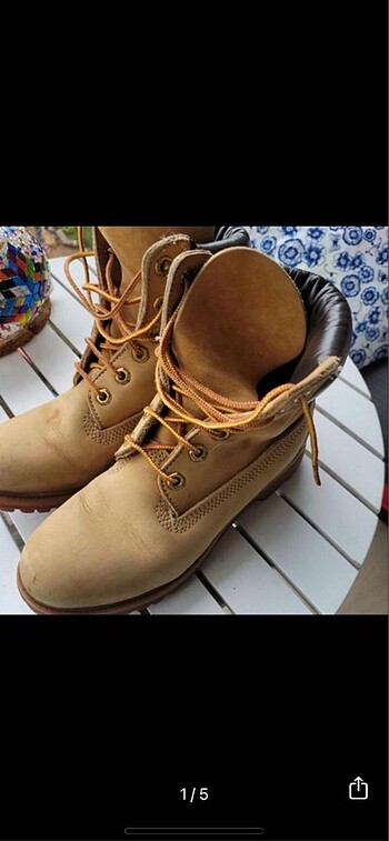 36,5 Beden camel Renk timberland bot
