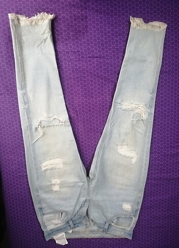 Zara yırtık pantolon 